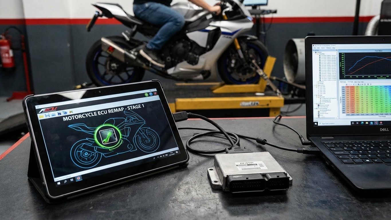 Motosikletler İçin Profesyonel ECU Yazılımı & Performans Optimizasyonu