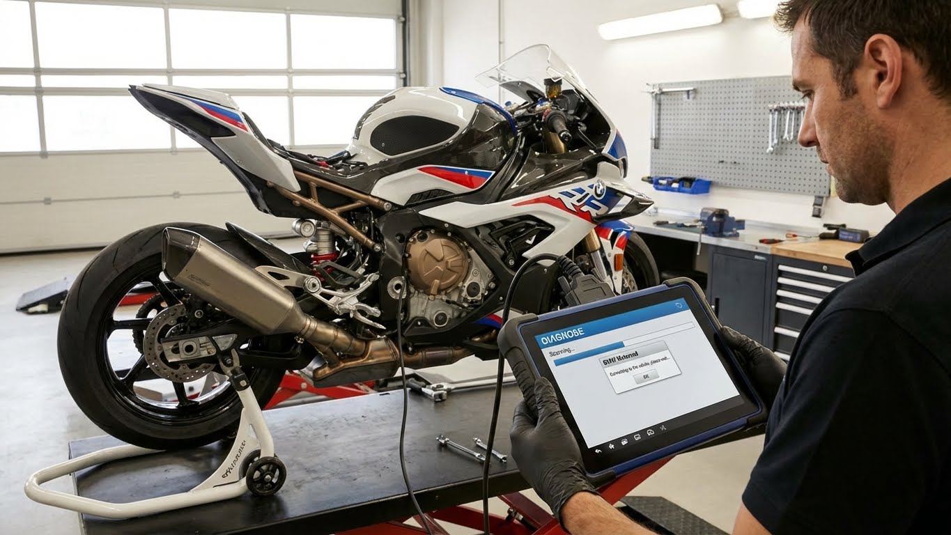 Motosikletler İçin Profesyonel Arıza Tespiti & ECU Diagnostik Hizmetleri